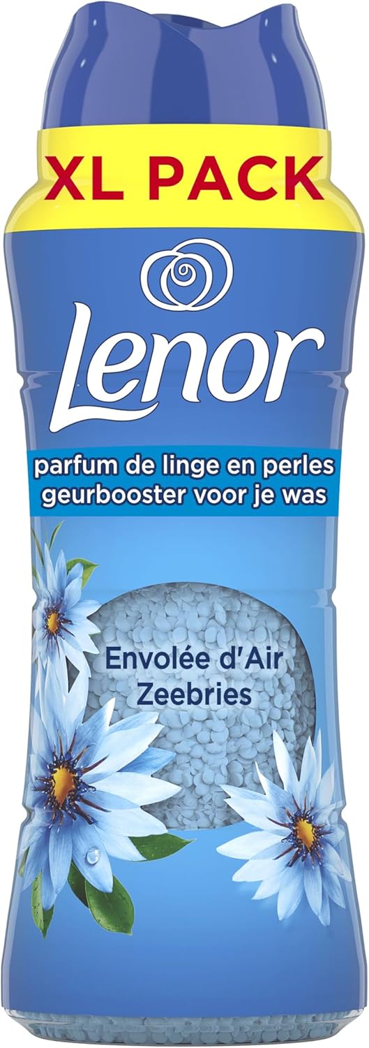 Lenor Parfum De Linge En Perles, Environ 41 Lavages, Parfum Envolée d'Air, Jusqu’à 12 Semaines De Fraîcheur Continue, Même Dans L’Armoire, Intensité Personnalisable, Grand Format