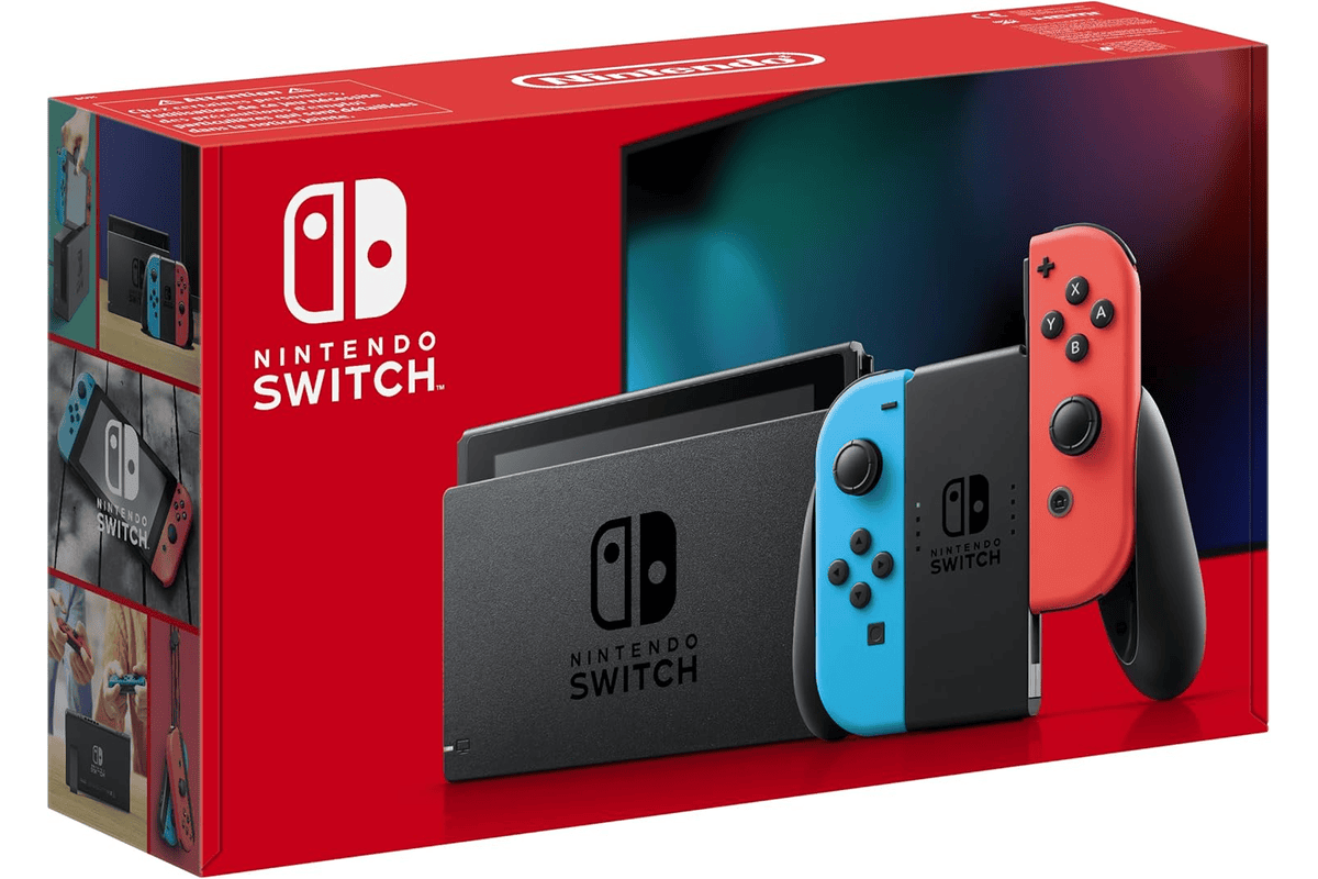 Nintendo Switch console hybride Joy-Con bleu néon rouge néon 266,09 €