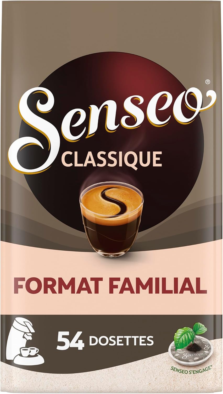 Senseo Café 54 Dosettes Classique