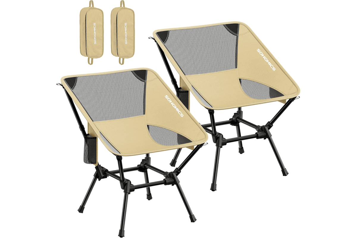 SONGMICS Chaises de Camping, Chaises de à 39,99 euros bon plan Amazon juillet 2026