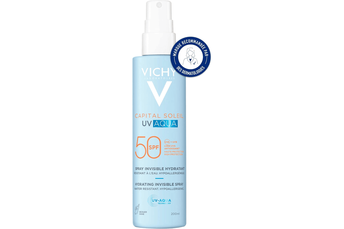 Vichy Capital Soleil UV Aqua Spray SPF50 à 17,14 euros bon plan Amazon juillet 2026