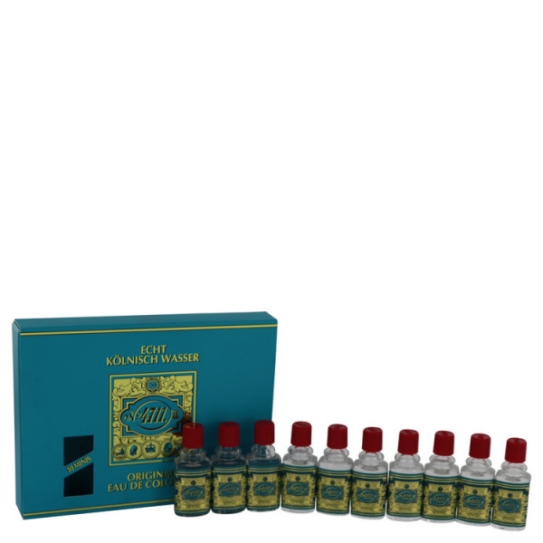 Coffret 4711 Eau de Cologne Originale avec dix mini-flacons de 3 ml