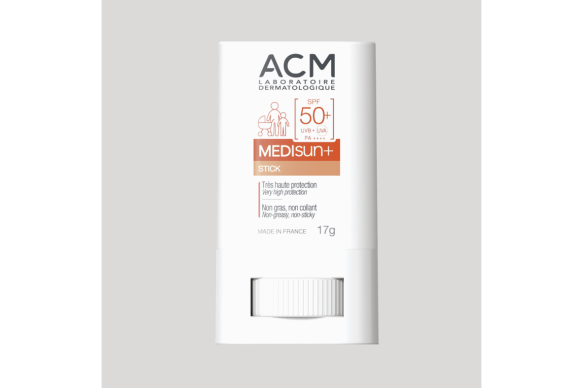 ACM Medisun+ Stick solaire SPF50+ protection nomade