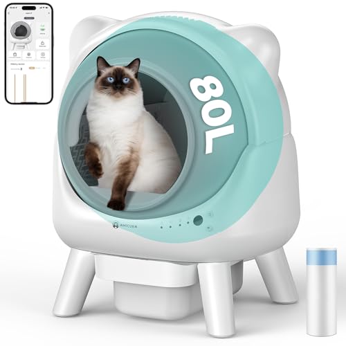 Litière autonettoyante pour chat PuraLuce Cura X1
