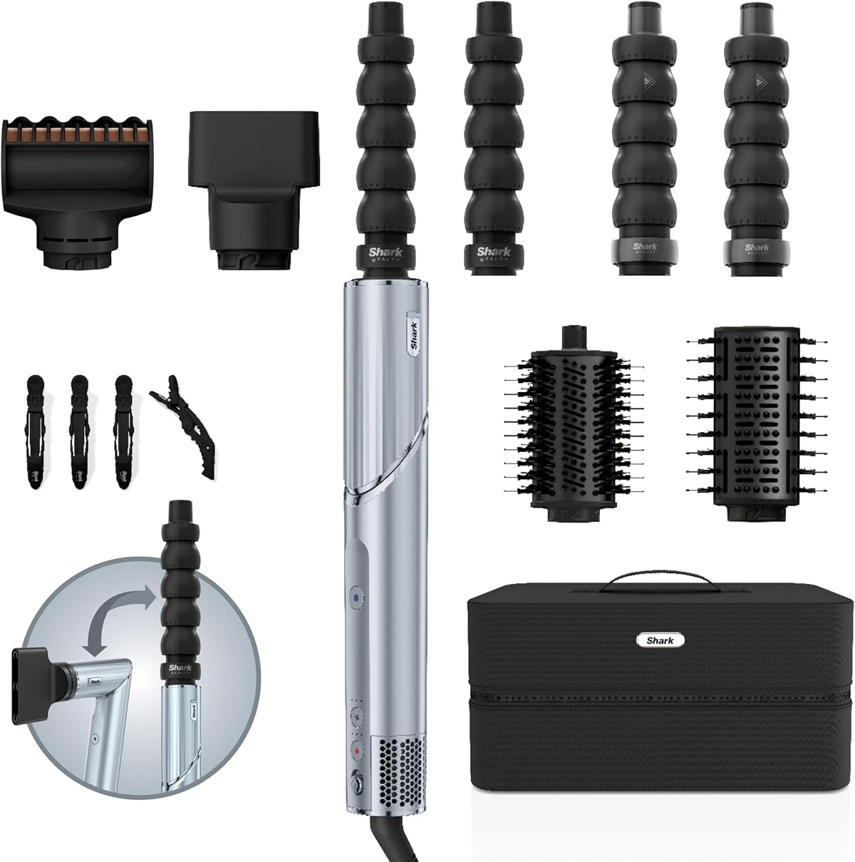 Shark FlexStyle HD476WHEU appareil de coiffure multifonction