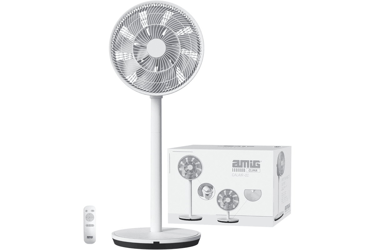 Amig GALAIR-01 ventilateur sur pied silencieux 13dB 147,98 € Amazon