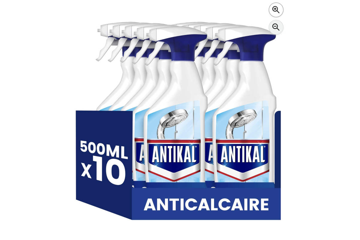 Antikal spray anticalcaire salle de bain lot de 10 x 500 ml