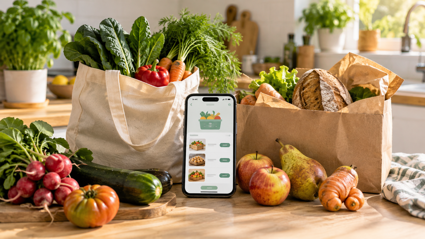 Applications anti-gaspi alimentaire et paniers d'invendus en 2026