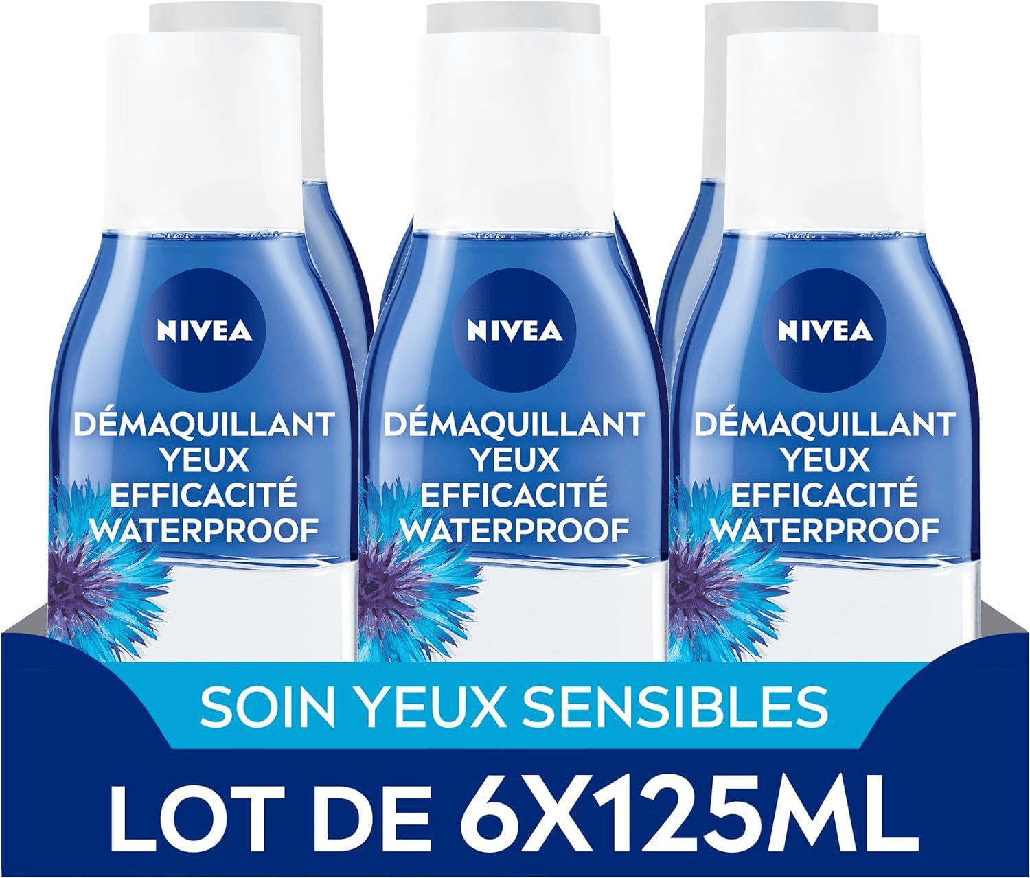 Nivea Doux Yeux démaquillant biphasé express waterproof 125 ml