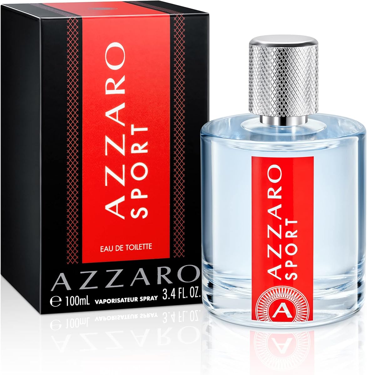 Flacon bleu Azzaro Sport Eau de Toilette pour homme