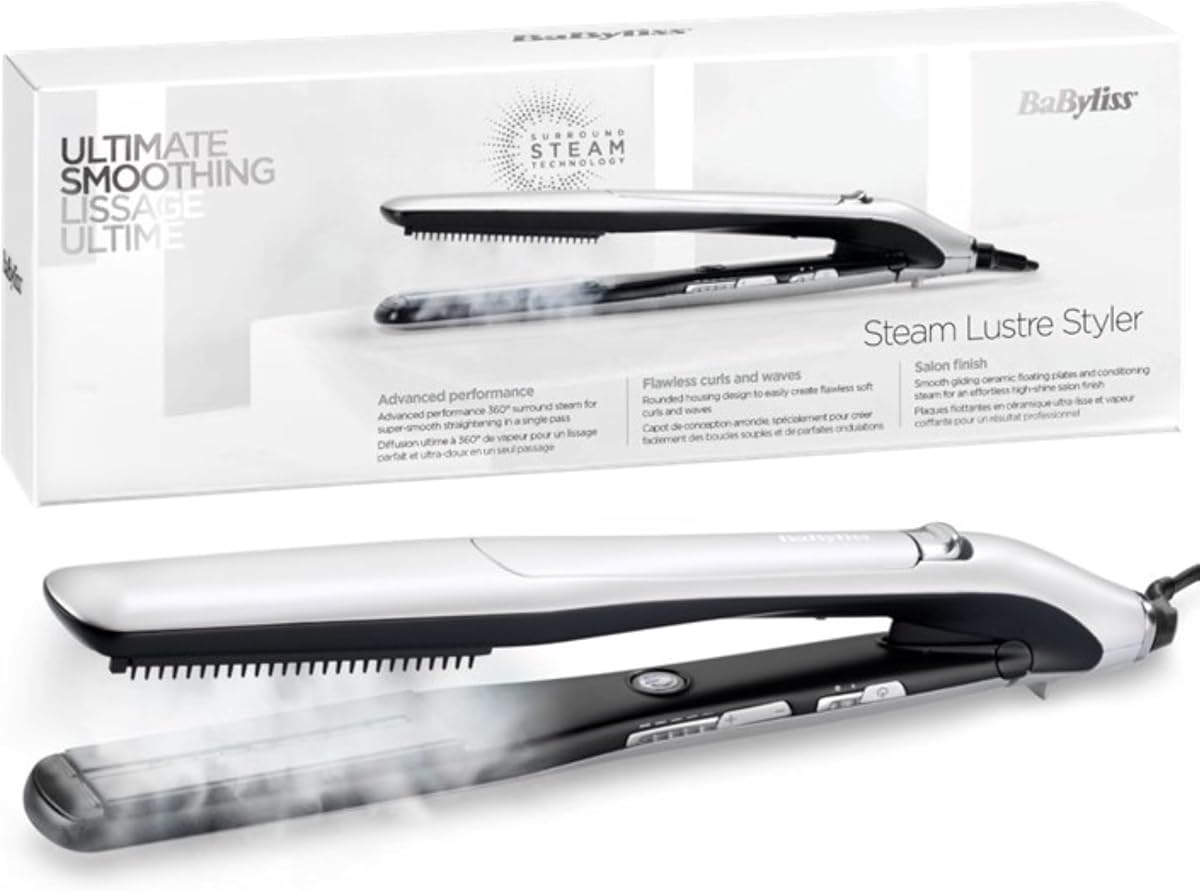 Lisseur vapeur BaByliss Lustre Steam ST595E