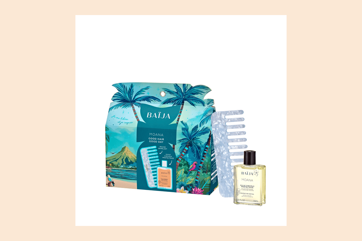 Baïja Moana Good Hair Good Day : huile cheveux + peigne à 21,90 €