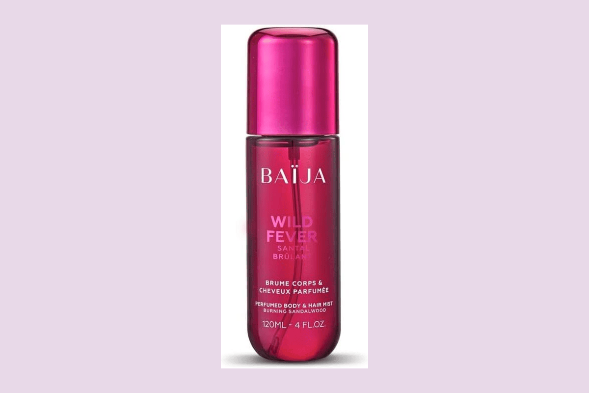 Brumes Baïja corps et cheveux parfumées flacons colorés Wild Fever Bal Valentino Blue Ginger Primavera Allegria Mia été 2026