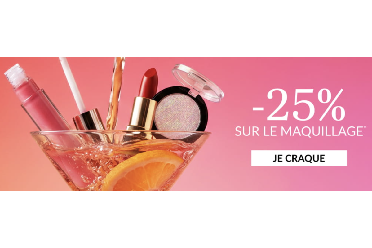 Promo maquillage Beauty Success -25% sur tout le maquillage
