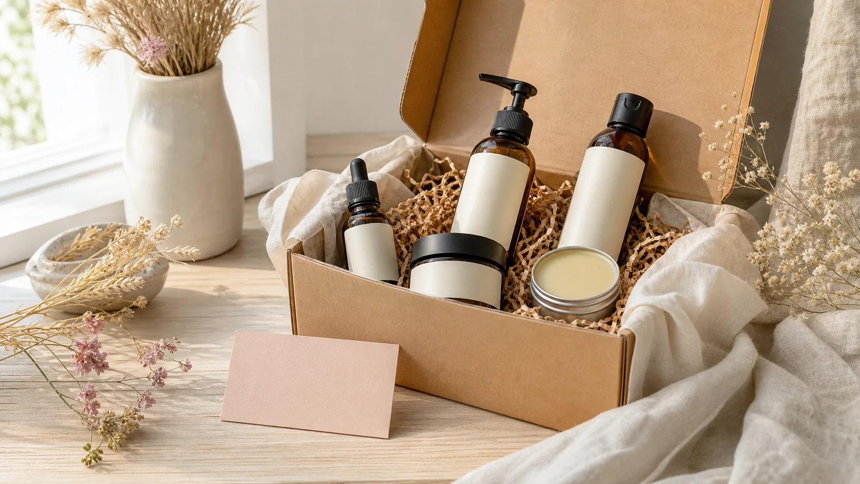 Box Belle au Naturel et soins de beauté bio illustrant le code de parrainage