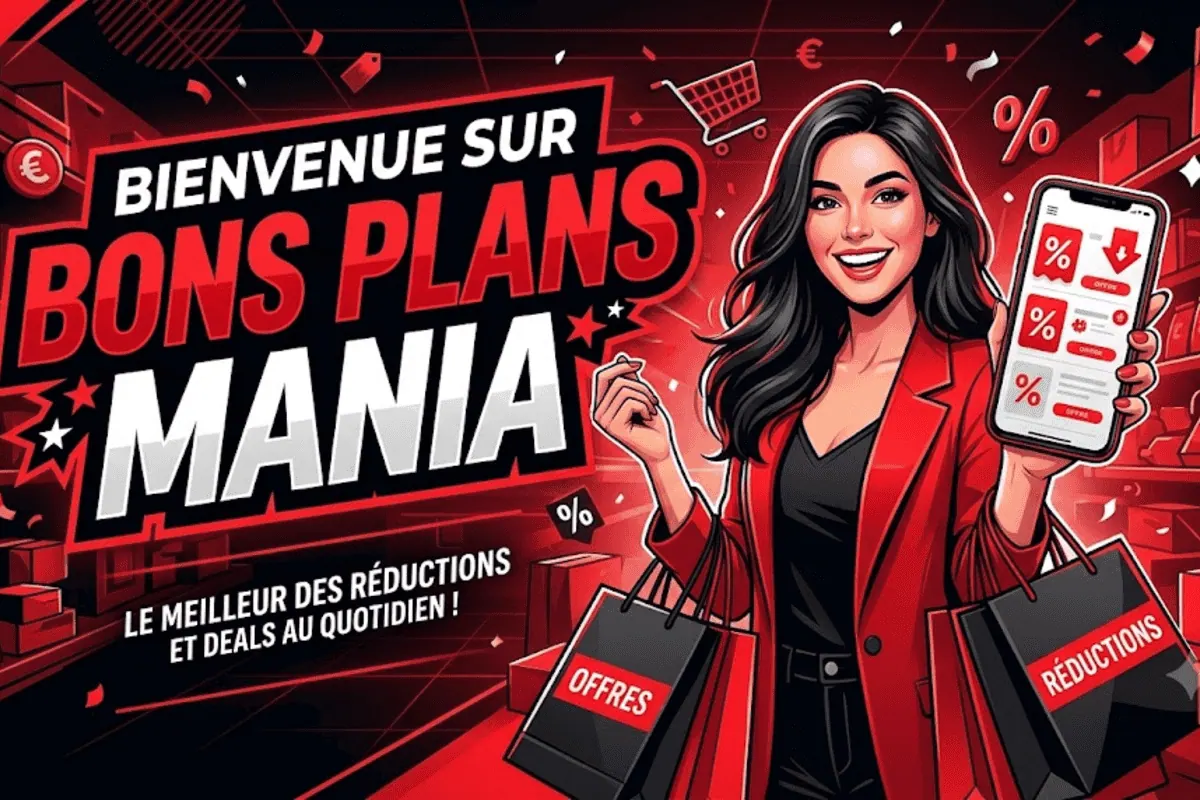 Bienvenue sur Bons Plans Mania — le meilleur des réductions et deals au quotidien : offres, codes promo, tests gratuits, jeux concours et box beauté