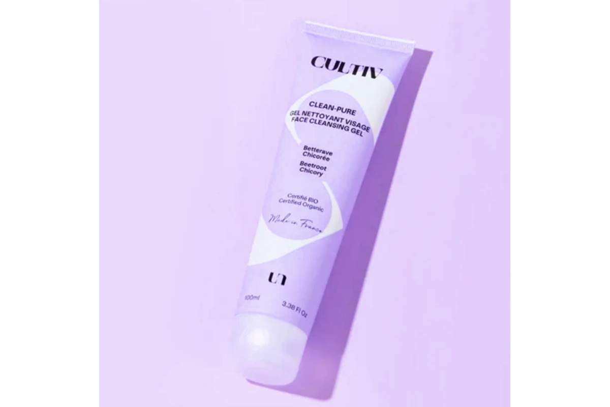 Cultiv Clean-Pure Gel Nettoyant Visage betterave chicorée