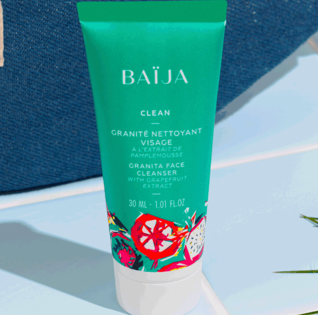 BAIJA Granité Nettoyant Visage exfoliant pamplemousse Biotyfull