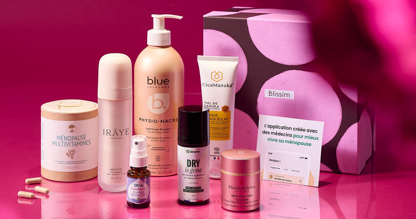 Édition limitée Ménopause et éclat proposée par Blissim