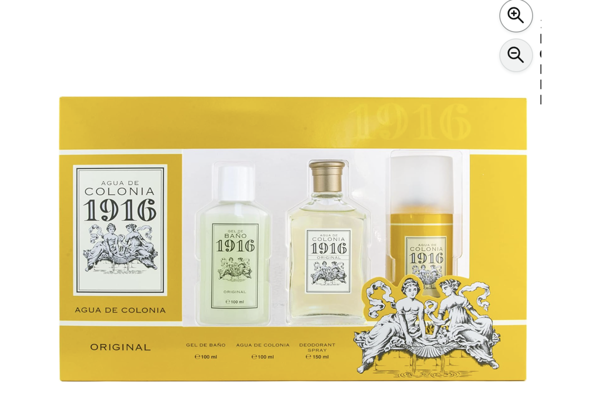 Coffret 1916 Original eau de cologne unisexe + gel douche + déodorant Amazon -28%