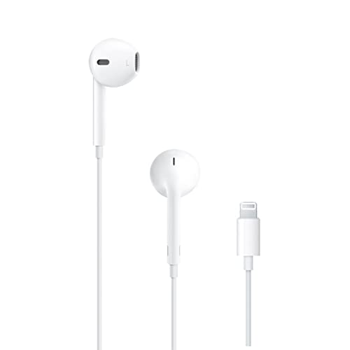 Écouteurs filaires Apple EarPods blancs avec connecteur Lightning