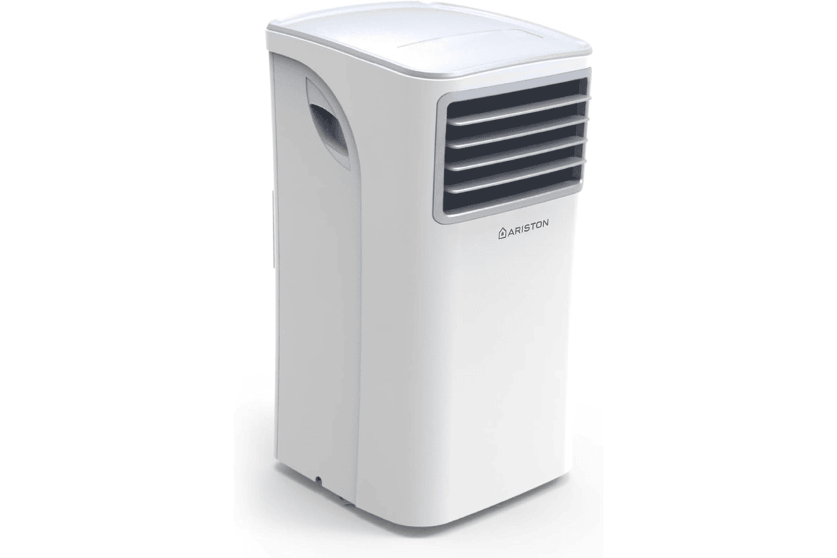 Ariston Mobis 8 — Climatiseur mobile compact 3-en-1, 8 000 BTU/h (air pur, silencieux) Amazon 265,00 euros juillet 2026 bon plan
