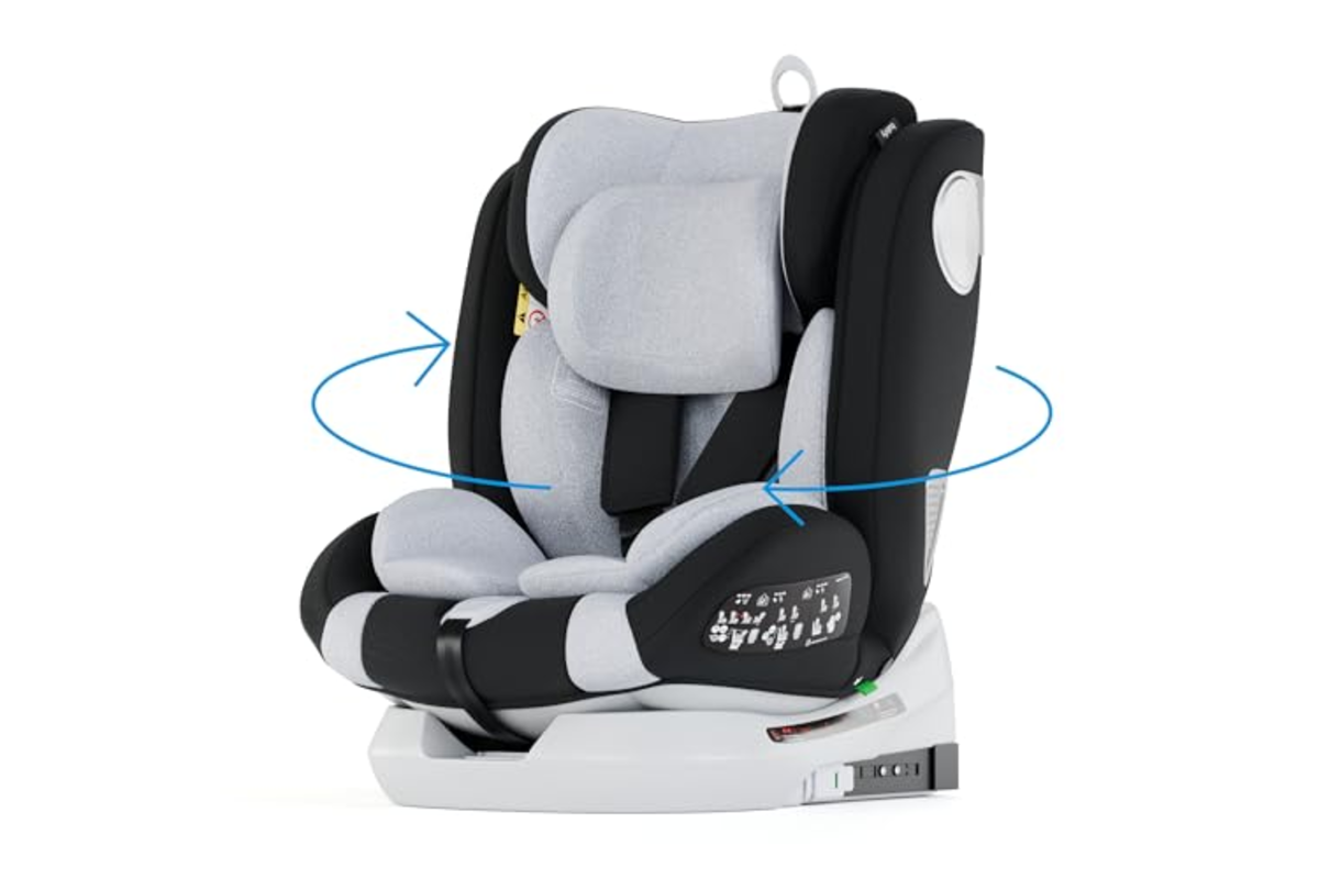 Siège auto Babify Onboard i-Size 0-36 kg, pivotant 360°, Isofix groupes 0/1/2/3 bon plan Amazon 103,47 € mai 2026