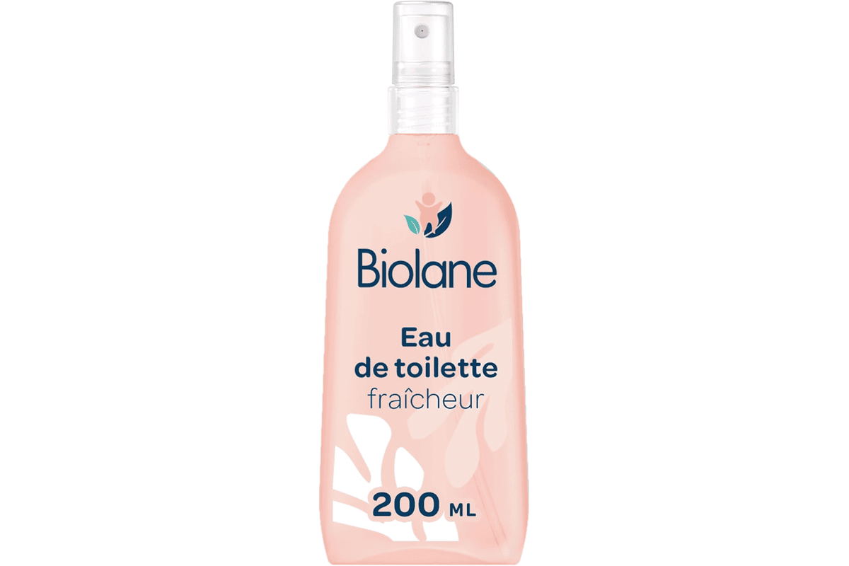 Biolane eau de toilette bébé Fraîcheur unisexe 98% naturel 200 ml made in France à 3,84 € Amazon