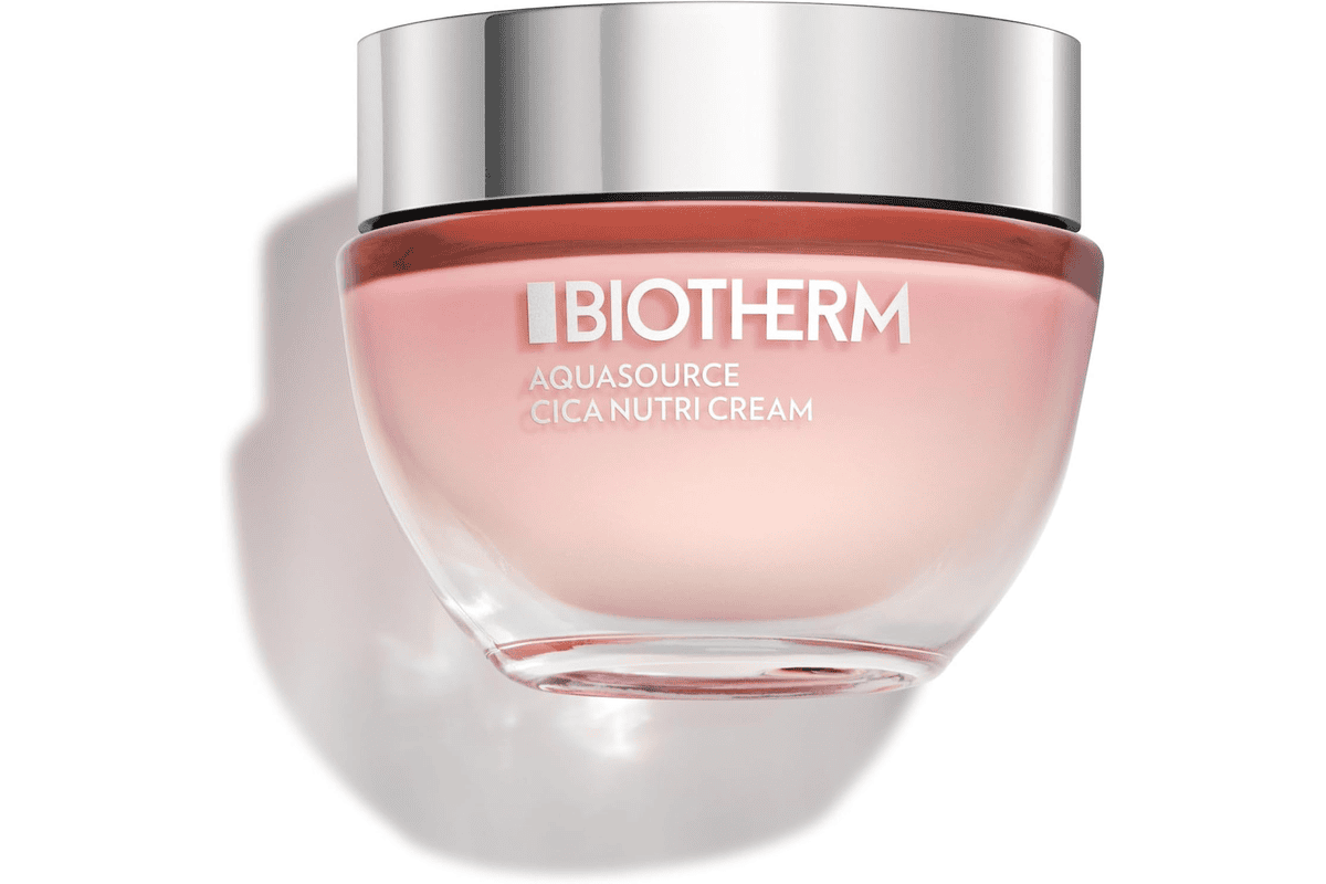 Biotherm Aquasource Cica Nutri Cream crème hydratante 48H peau sèche sensible bon plan Amazon 24,63 €