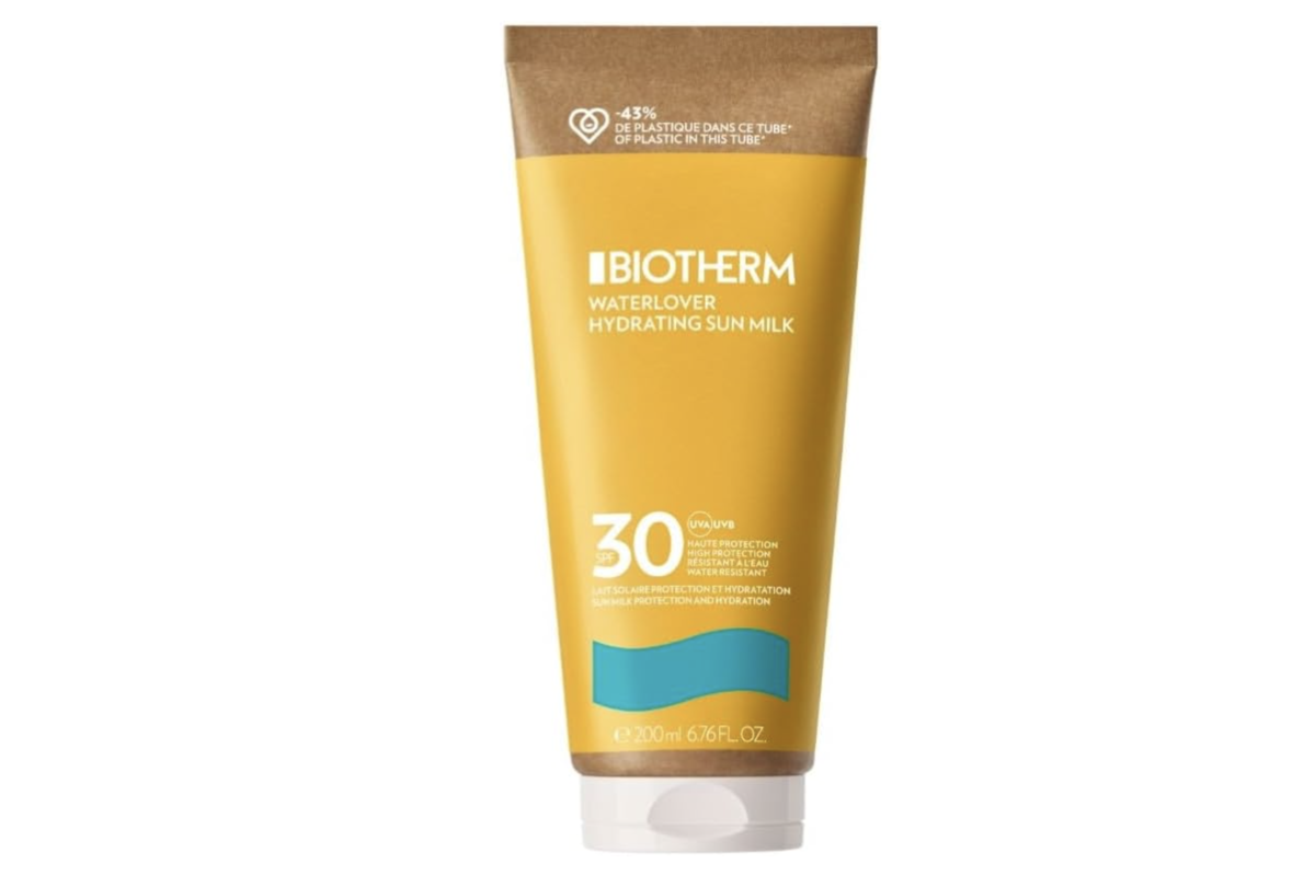 Biotherm Waterlover Lait Solaire Hydratant SPF30 corps visage waterproof sans traces blanches Amazon French Week 16,58€