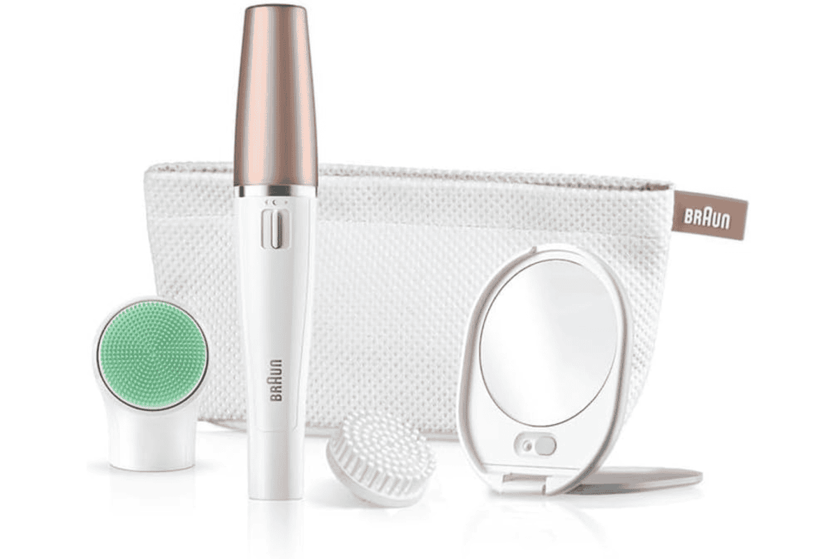 Braun FaceSpa 851V 3-en-1 Épilateur Visage Brosse Nettoyante Amazon 59,99 euros au lieu de 76,83 euros