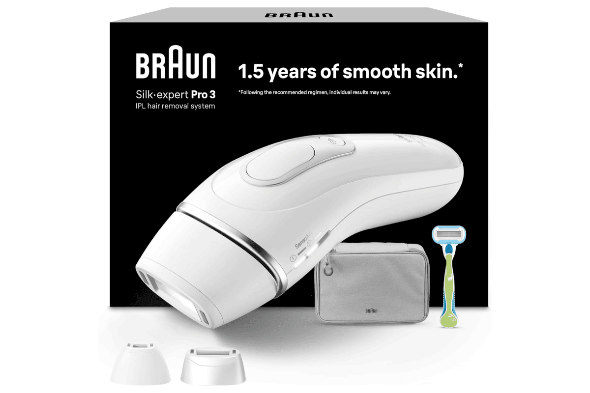 Bon plan Amazon Braun Silk expert Pro 3 PL3222 IPL semi-definitive resultats 3 semaines rasoir Gillette Venus mai 2026