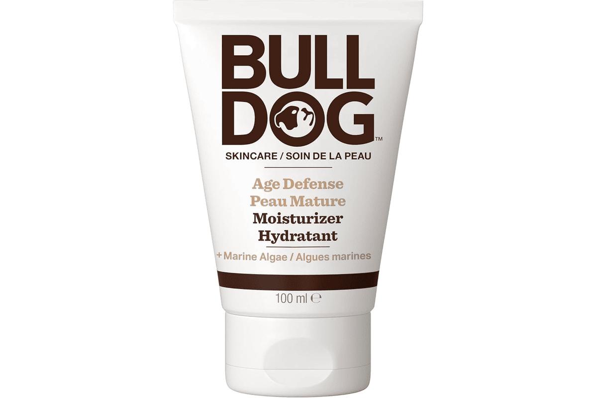 BULLDOG Soin Hydratant Age Defense 100 ml crème hydratante anti-âge pour homme ingrédients d'origine naturelle