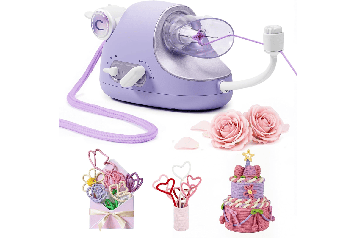 Bon plan Amazon Caydo machine a tricoter francaise automatique moulin tricoter electrique mai 2026