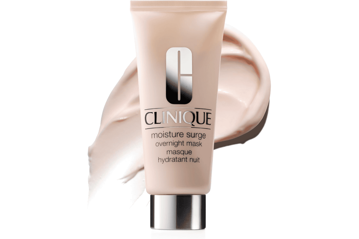 Clinique Moisture Surge masque nuit sans corps gras hydratant repulpant 100 ml bon plan Amazon 27,30 €