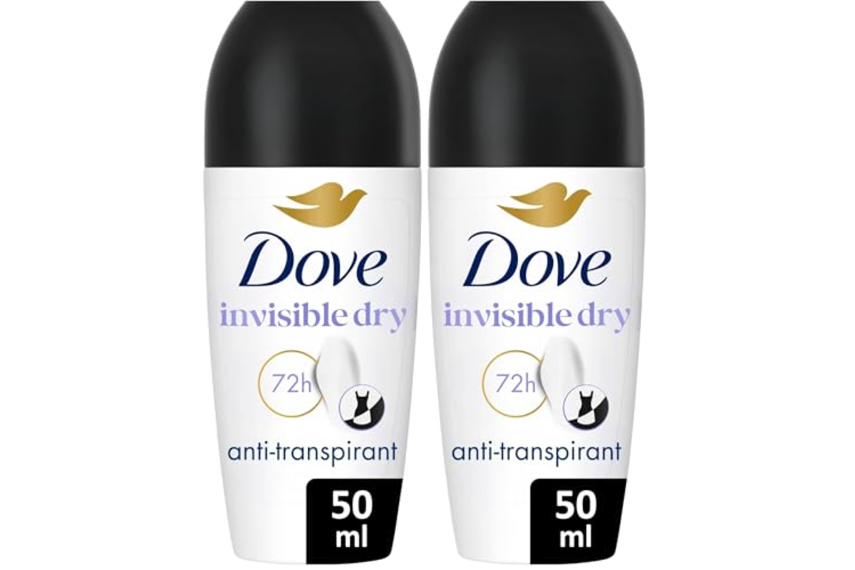 DOVE déodorant bille Invisible Dry 72h — lot de 2 × 50 ml bon plan Amazon 5,51 € mai 2026
