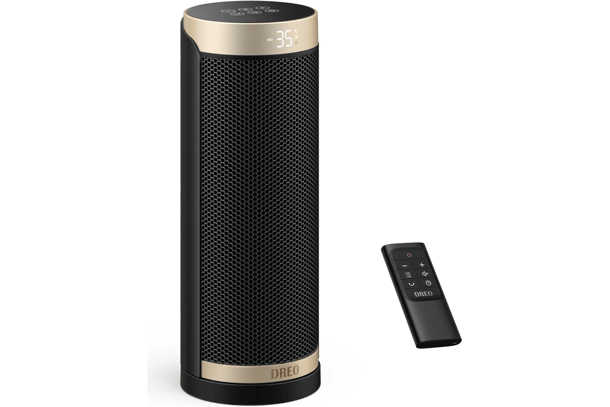 Dreo Chauffage d'appoint électrique céramique PTC 1 800 W avec télécommande Amazon 72,24 euros juillet 2026 bon plan