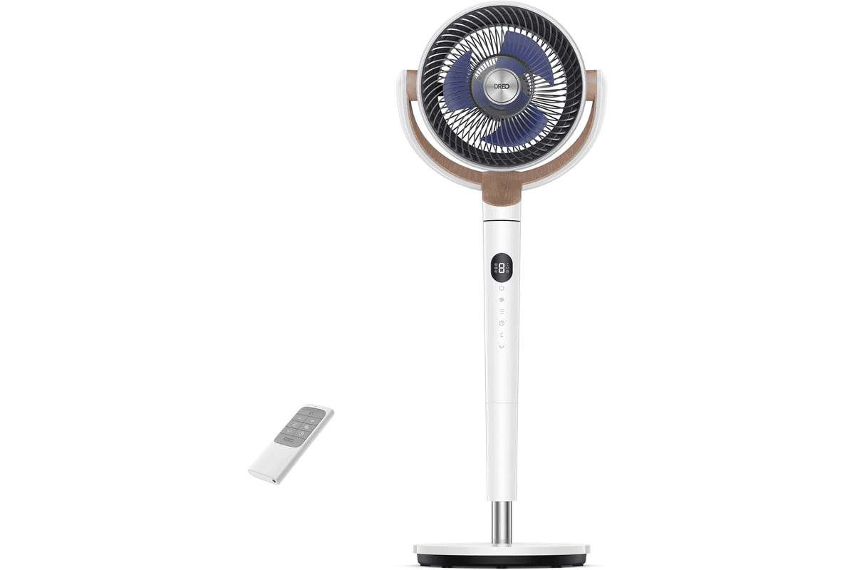 DREO ventilateur sur pied silencieux 20 dB bon plan Amazon 109,99 €