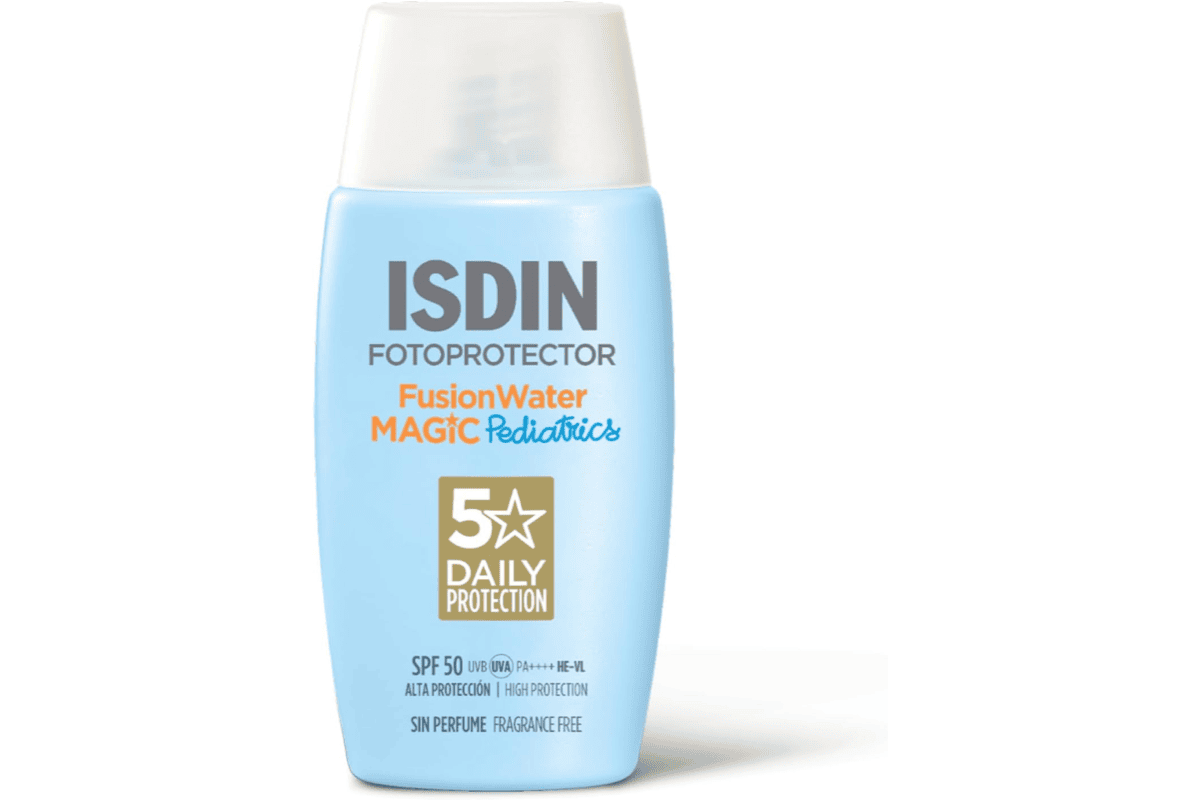 Bon plan Amazon ISDIN Pediatrics Fusion Water Magic SPF50 enfants visage texture ultra-legere mai 2026