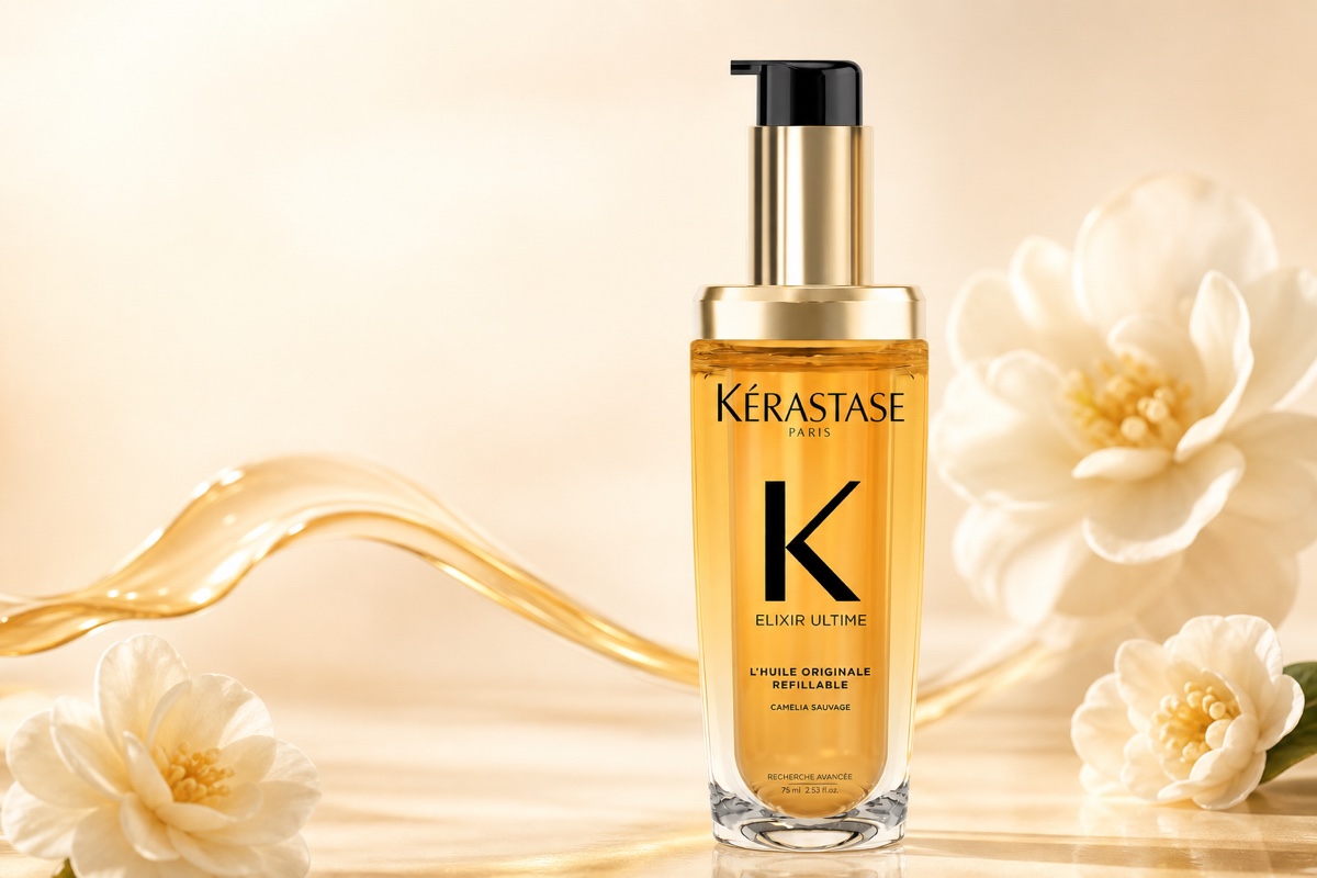 Flacon Kérastase Elixir Ultime L’Huile Originale 75 ml