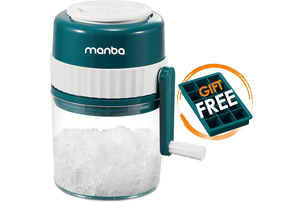 MANBA machine à glace pilée et granité broyeur portable haut de gamme sans BPA pour cocktails slush granitas maison sorbets été 2026 bon plan Amazon
