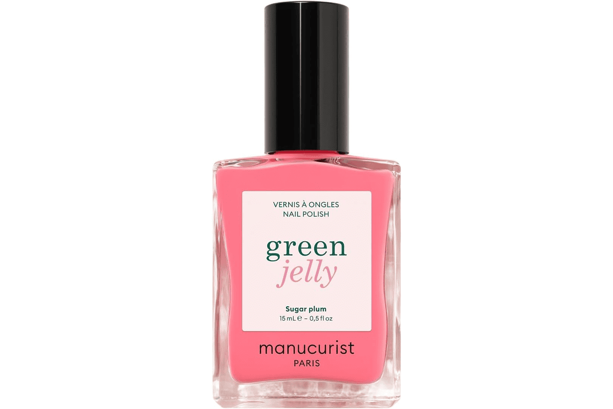 Manucurist Vernis Jelly Sugar Plum Green translucide rose pop 15 ml bon plan Amazon 14 €