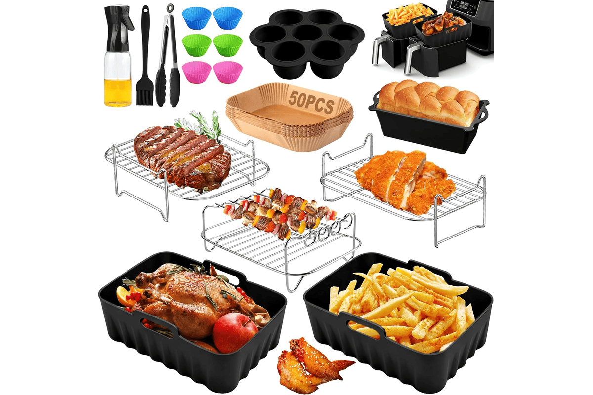 Ninja Compatible Moule Silicone Air Fryer pour Ninja Foodi MAX Dual Zone AF400EU / AF300 Amazon 32,48 euros juillet 2026 bon plan