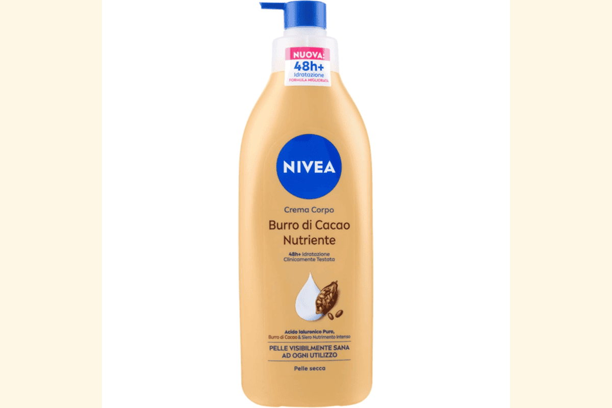 Nivea Body Cacao + Karité 400ml pump bon plan Amazon prix promo 10,75 euros