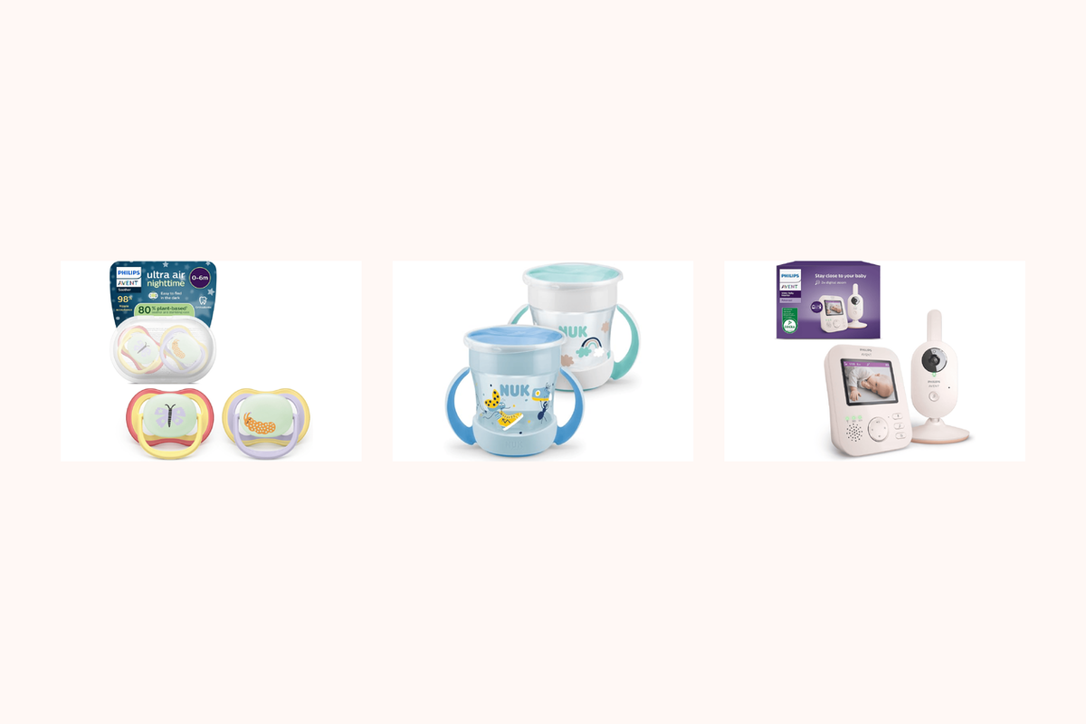 Sélection Amazon bébé et puériculture avec sucettes Philips Avent, tasse NUK et babyphone