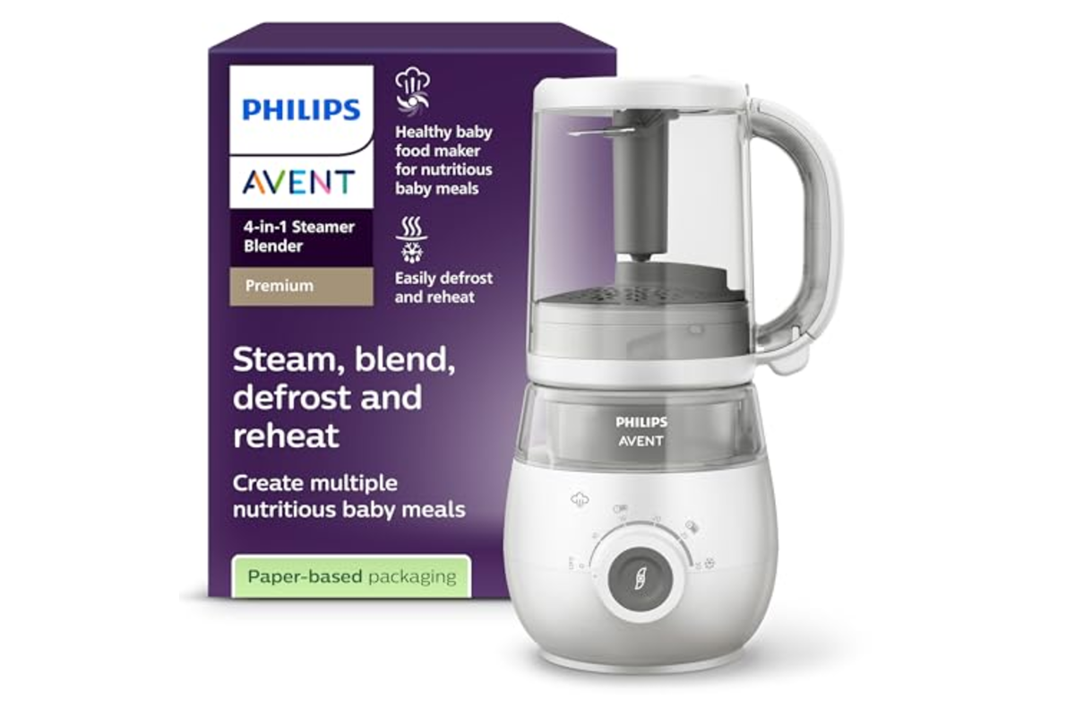 Bon plan Amazon Philips Avent Robot cuiseur vapeur mixeur 4 en 1 bebe SCF883 mai 2026