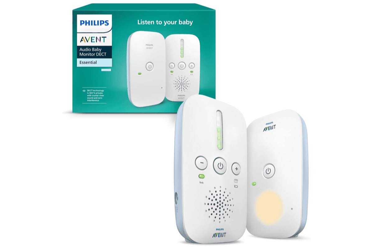 Bon plan Amazon Philips Avent SCD503 26 écoute-bébé DECT bidirectionnel 330 m autonomie 24h Smart ECO veilleuse babyphone 49 euros mai 2026