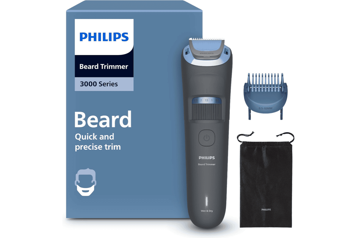 Philips BT3619/15 tondeuse barbe série 3000 20 hauteurs Lift Trim étanche USB