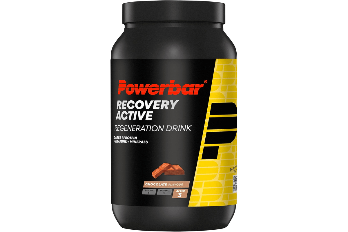 Powerbar Recovery Active Chocolate — Boisson de régénération lactosérum + magnésium (1 210 g) Amazon 19,99 euros juillet 2026 bon plan