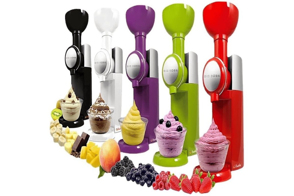 Bon plan Amazon sorbetiere italienne 500 ml yaourt glace fro-yo sorbet fruits guimauves blanche maison mai 2026